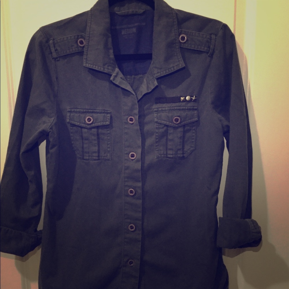 Winter button down